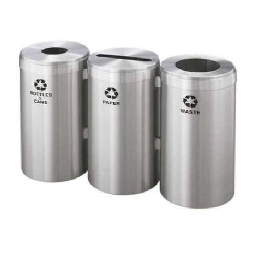 Stainless Steel Duo Bin - Application: Commercial
