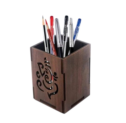 Wooden Pen Stand