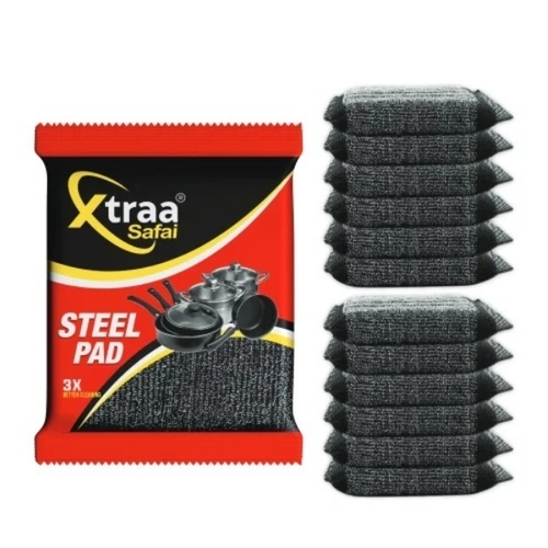Xtraa Safai Metallic Scrub Pad
