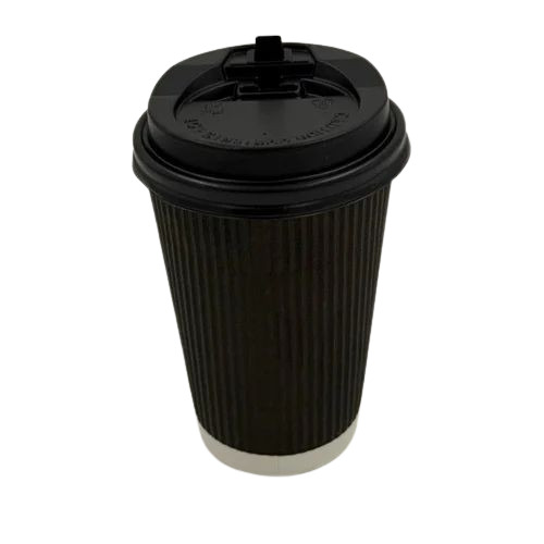400ml Disposable Ripple Paper Cup
