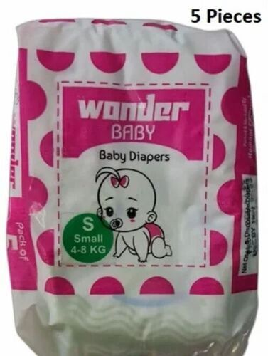 5 Pieces Wonder Baby Pants Diaper