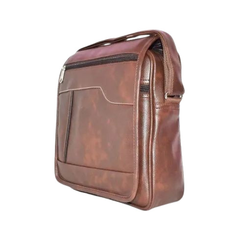 Brown Leather Office Bag