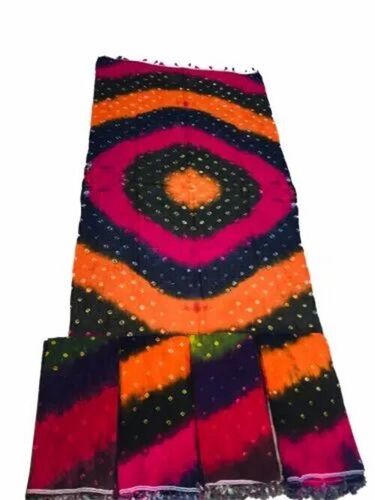 Ladies Printed Bandhej Cotton Dupatta