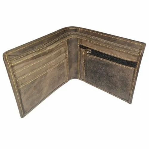 Mens Suede Leather Wallet
