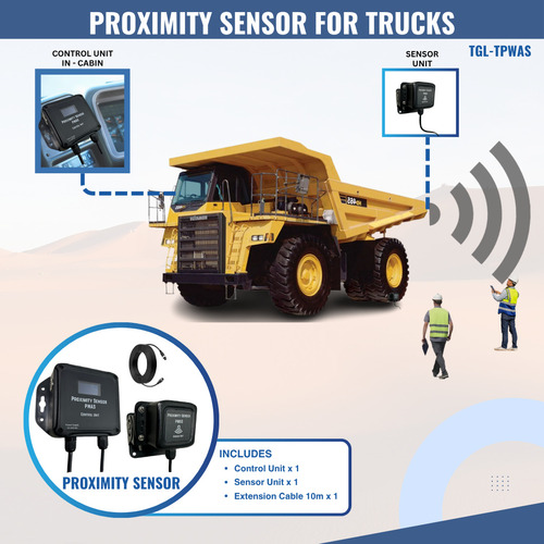 Proximity Sensor For Trucks Tgl-tpwas - Detection Range: 10m