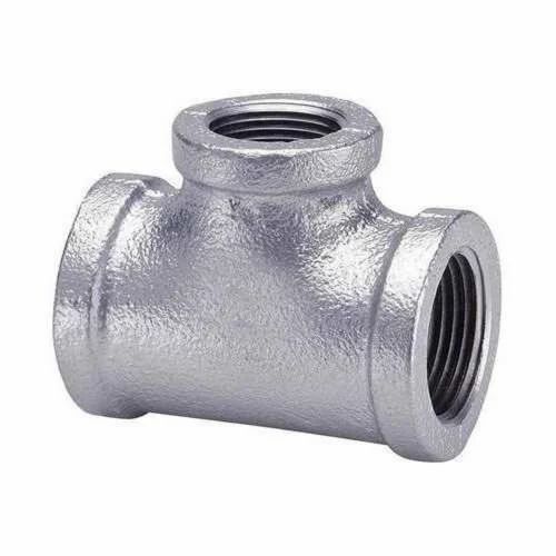 Silver Gi Pipe Tee