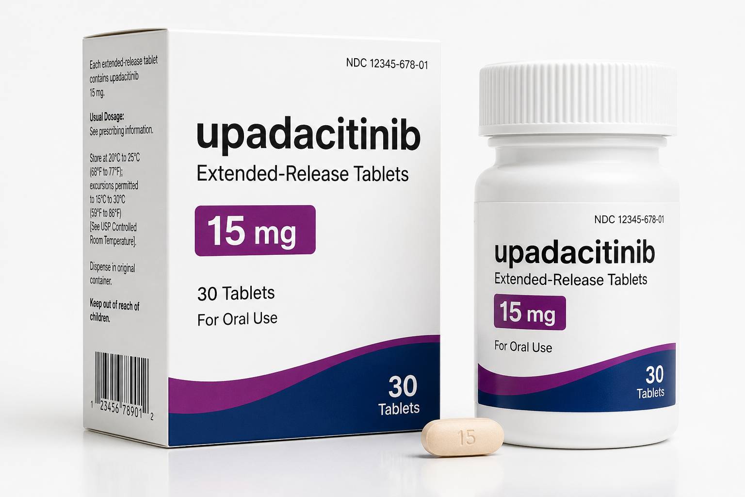 Upadacitinib Extended-Release Tablets 15 Mg 30 Tablets