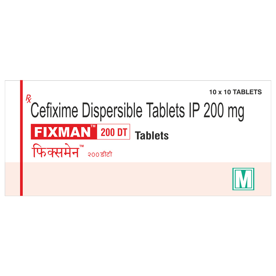Cefixime Dispersible Tablets 200mg