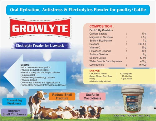 Electrolytic Poultry Feed Supplement