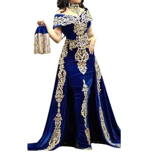 Hand Embroidery Work Kaftan