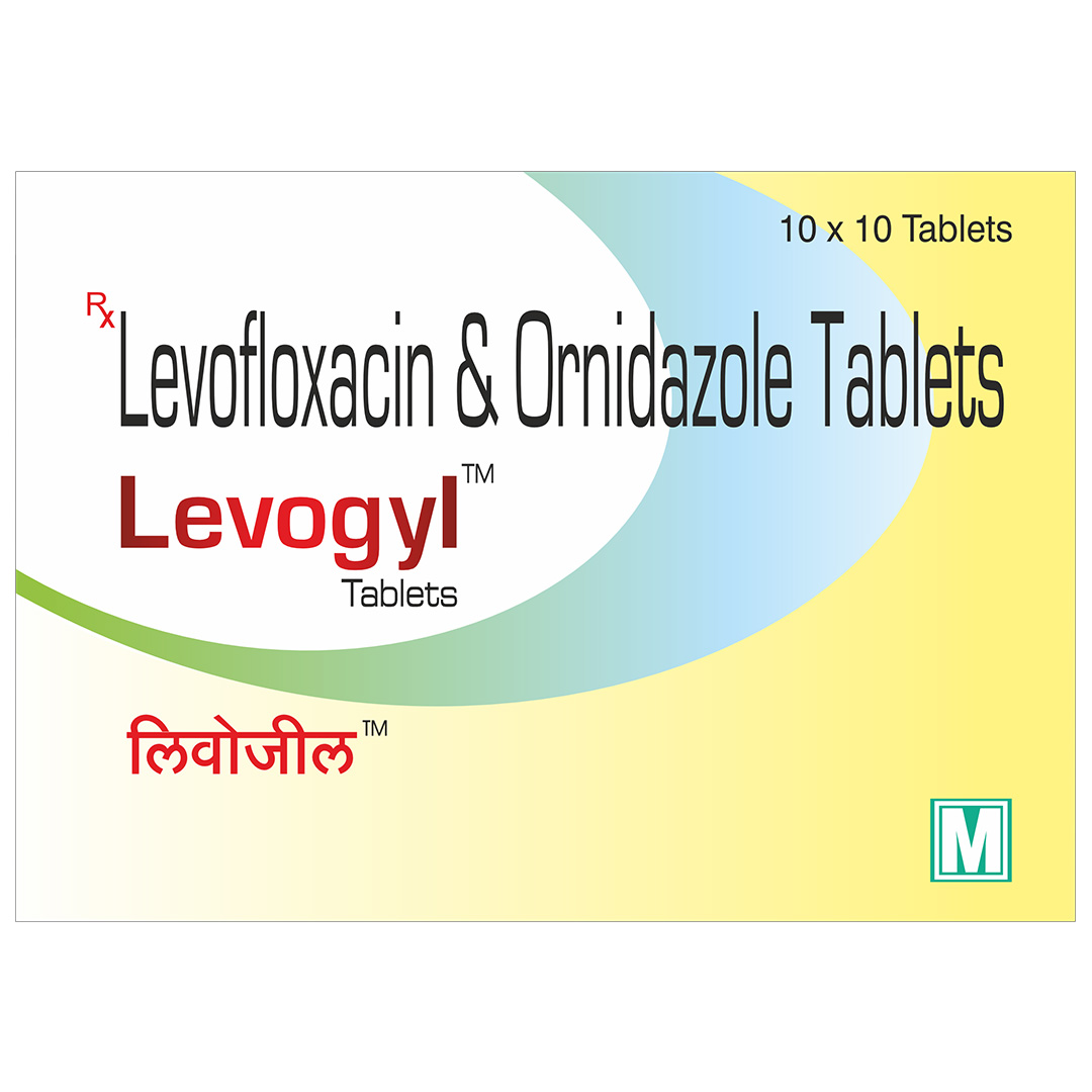Levofloxacin And Ornidazole Tablets (levogyl)