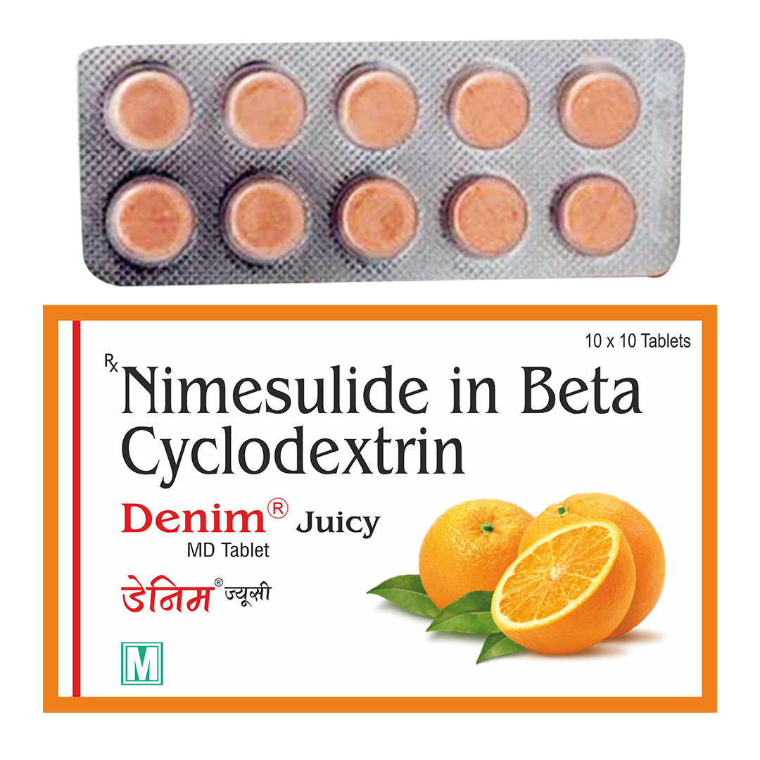 Nimesulide in Beta Cyclodextrin Tablets