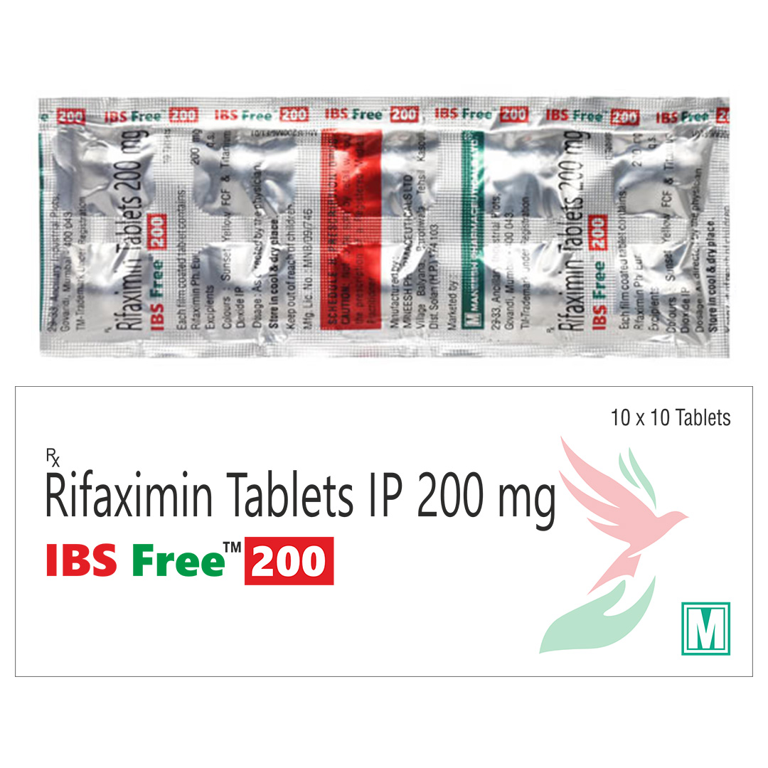 Rifaximin Tablets 200 Mg (ibs Free)