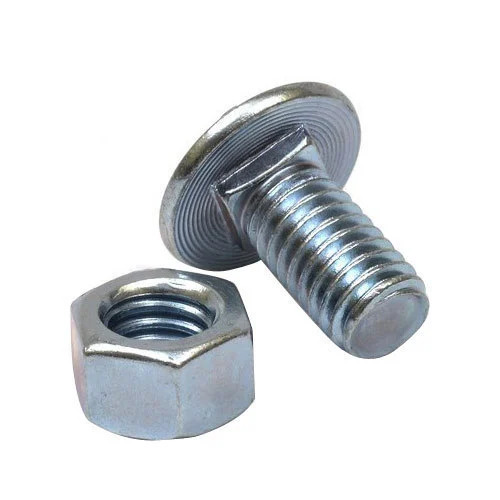 Round Polished Nut Bolts