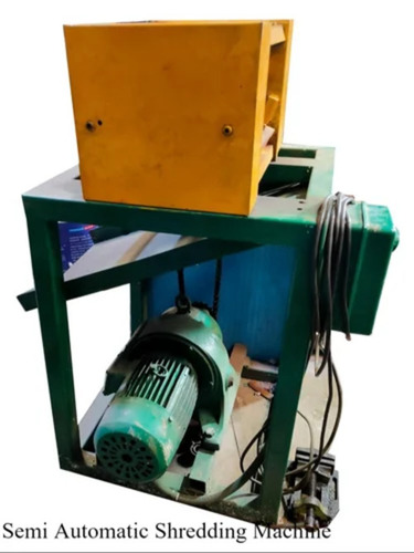 Semi Automatic Shredding Machine