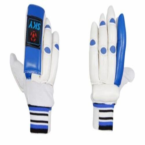 Blue Cricket Batting Gloves