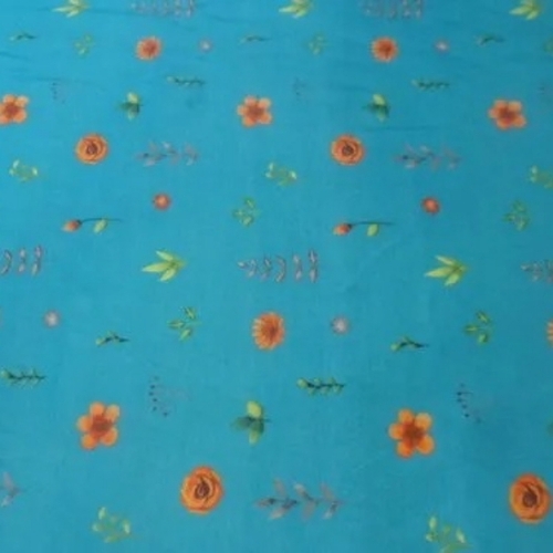 Digital Print Cotton Silk Fabric