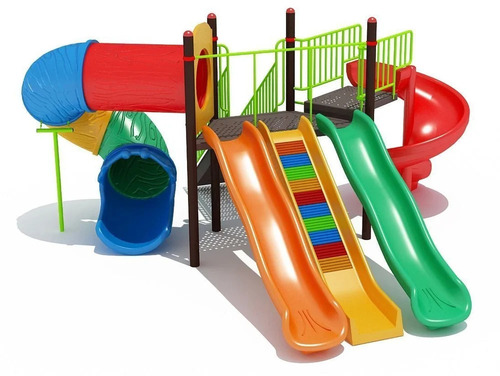 Double Slide Multi Play System - Age Group: Kids