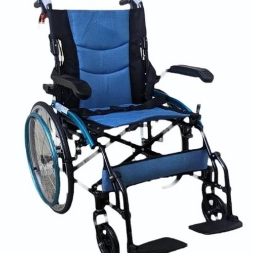 Folding Wheel Chair - Material: Metal