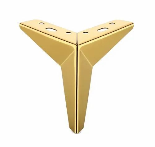 Golden Stainless Steel Sofa Leg