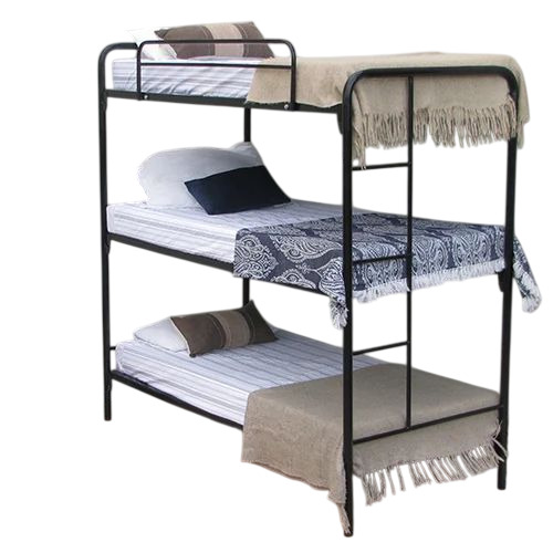 Hostel Triple Bunk Bed - Assembly: No Assembly Required