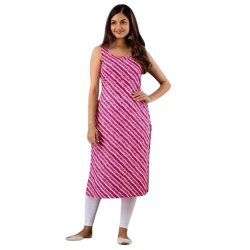Printed Crepe Kurtis