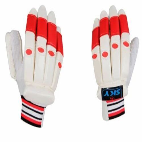 Red Cricket Batting Gloves