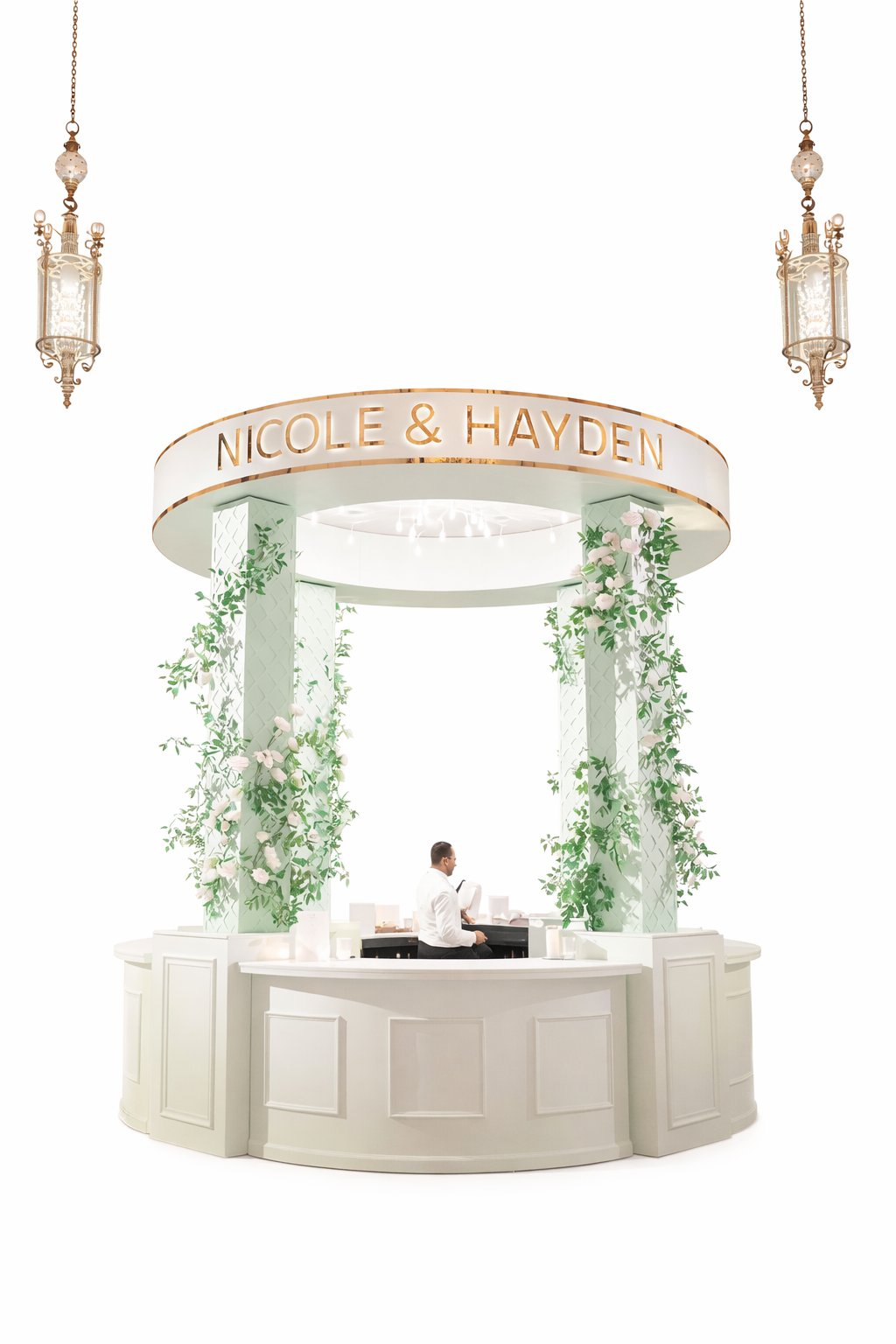 रॉयल सिग्नेचर डाइनिंग एक्सपीरियंस वेडिंग काउंटर