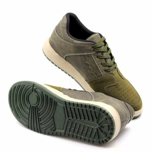 Sports Shoes - Lace Closure, Various Colors, Various Sizes | Lightweight, Plain Pattern, Men's Running Shoes for All Seasons