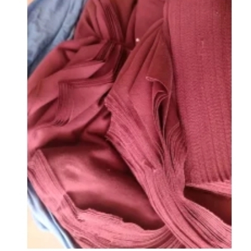 Waste Lycra Fabric - Color: Red