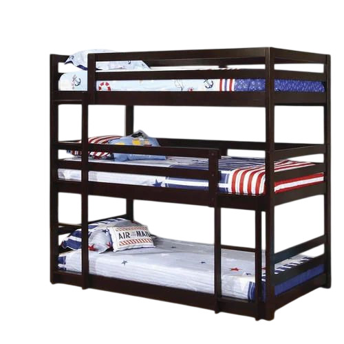 Wooden Hostel Bunk Bed - Assembly: No Assembly Required