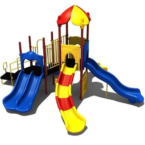 4 Slides Lldpe Multiplay Station - Age Group: Kids
