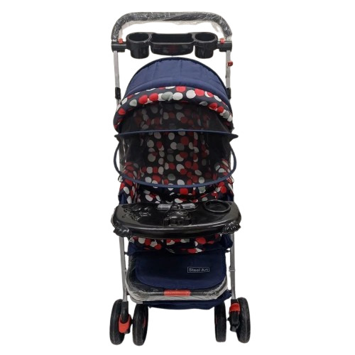 Blue Baby Stroller - Color: Dark