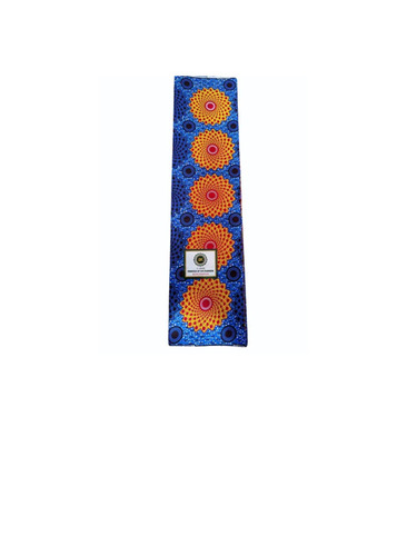 Blue Floral Printed Cotton Fabric