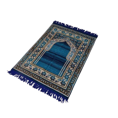 Blue Janamaz Prayer Mat