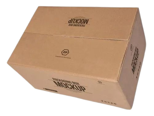 Brown Corrugated Shipping Box