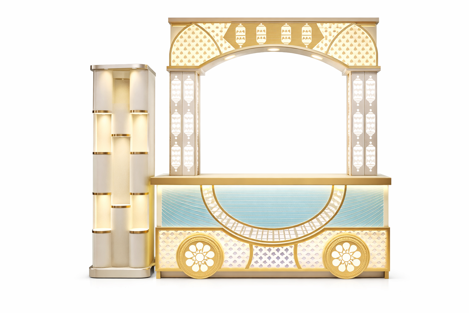Exclusive Palace Feast Experience Wedding Counter
