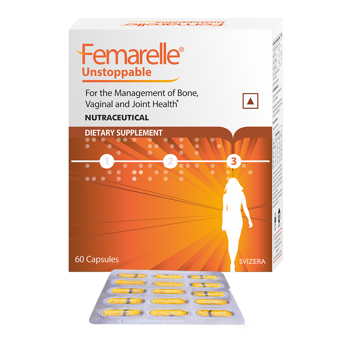 Femarelle Unstoppable Women Postmenopause Dt56a Soy Protein Isolate Capsules