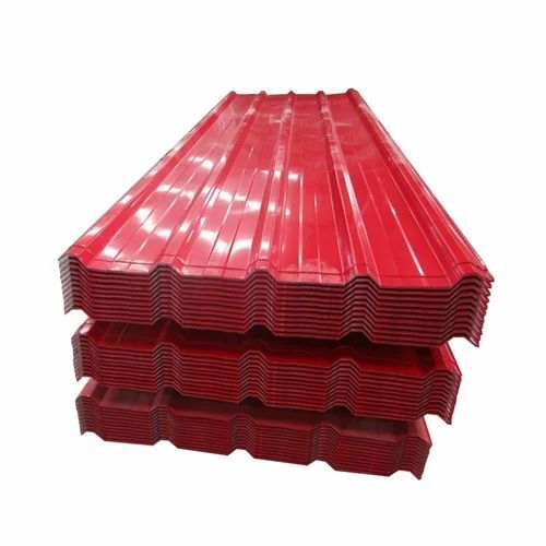 Galvanized Red Color Coated Roofing Sheet