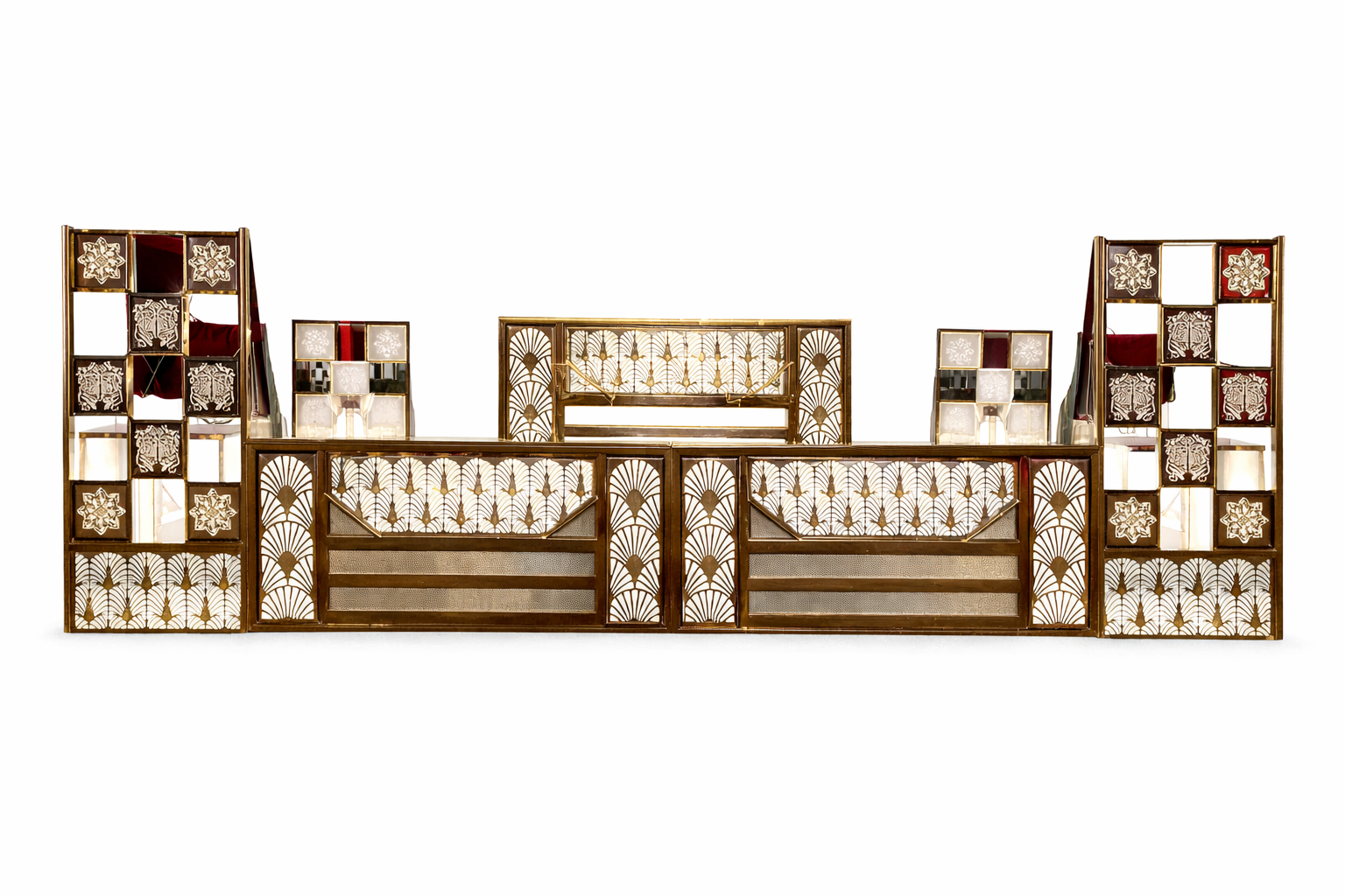 Regal Premium Dining Experience Wedding Counter - Color: White