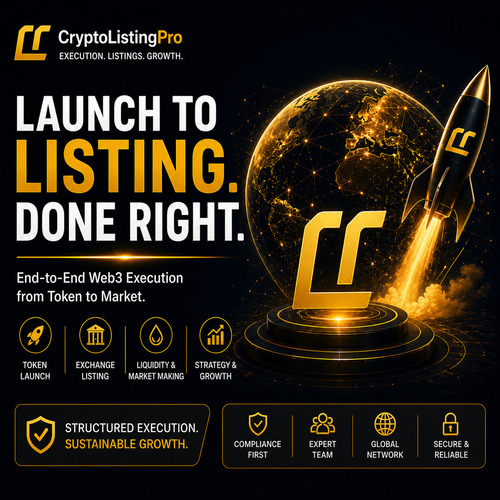 Web3 Token Launch & Exchange Listing ( End-to-End Execution )