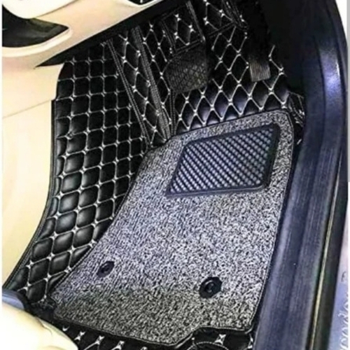 Black Pvc 7d Car Mat