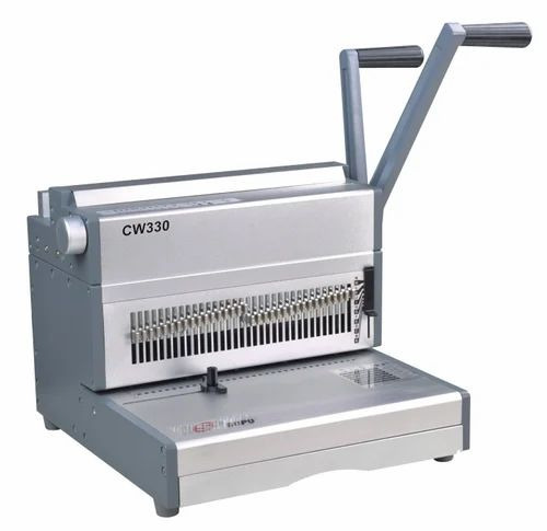 Double Wire Binding Machine