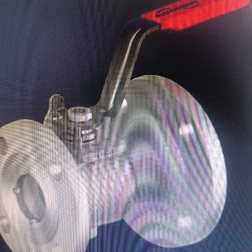 Flanged ball valve
