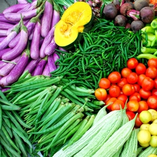 Fresh vegetables