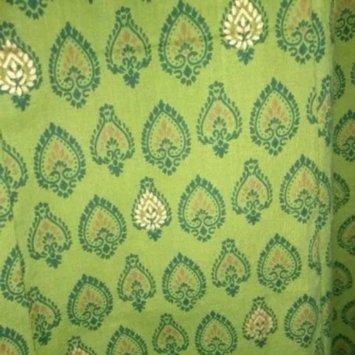 Green Print Fabric 