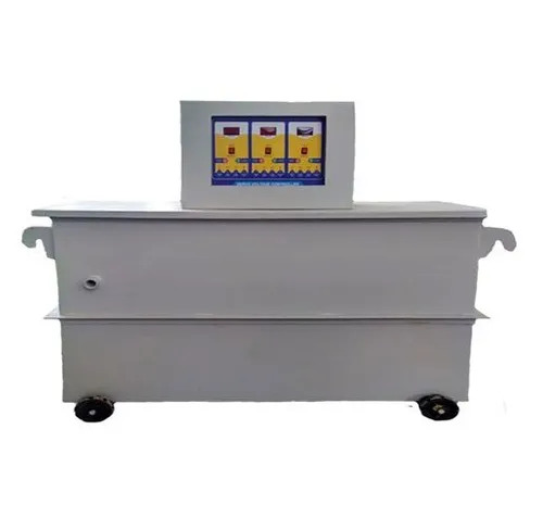 Grey Three Phase Servo Voltage Stabilizer