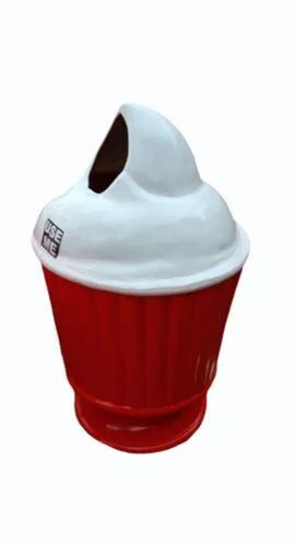 Ice Cream Cone Shape Dustbin