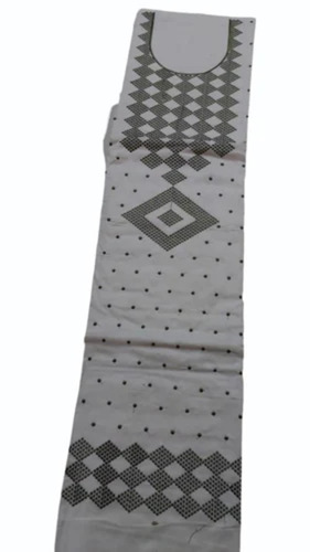 Ladies Green Printed Cotton Unstitched Suit - Ethnic Region: Indian