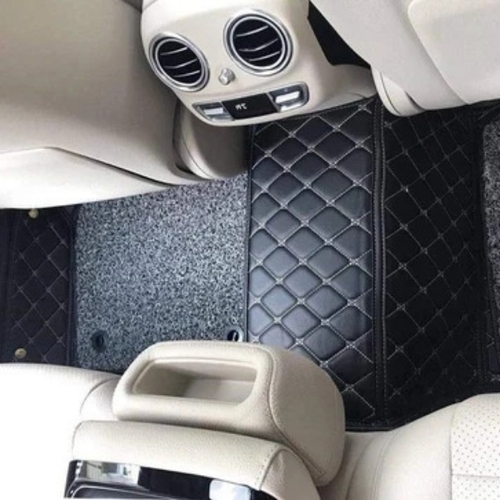 Orange Pvc 7d Car Mat